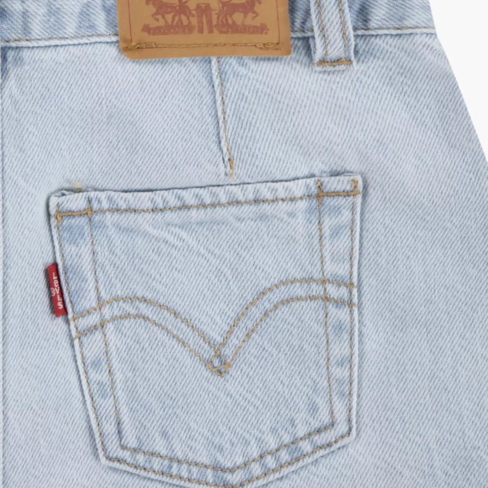 Levi’s PLEATED SKIRTY SHORT BIG GIRLS 8 12 - Picture 3 of 6